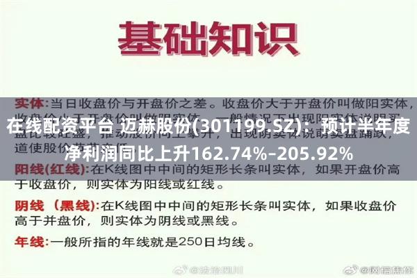 在线配资平台 迈赫股份(301199.SZ)：预计半年度净利润同比上升162.74%–205.92%